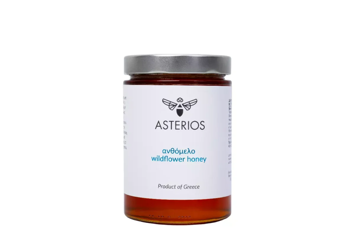 750-μέλι-ανθέων.webp ASTERIOS Μέλι Ανθέων από τον Όλυμπο – Οικογενειακή Συσκευασία - Image 1