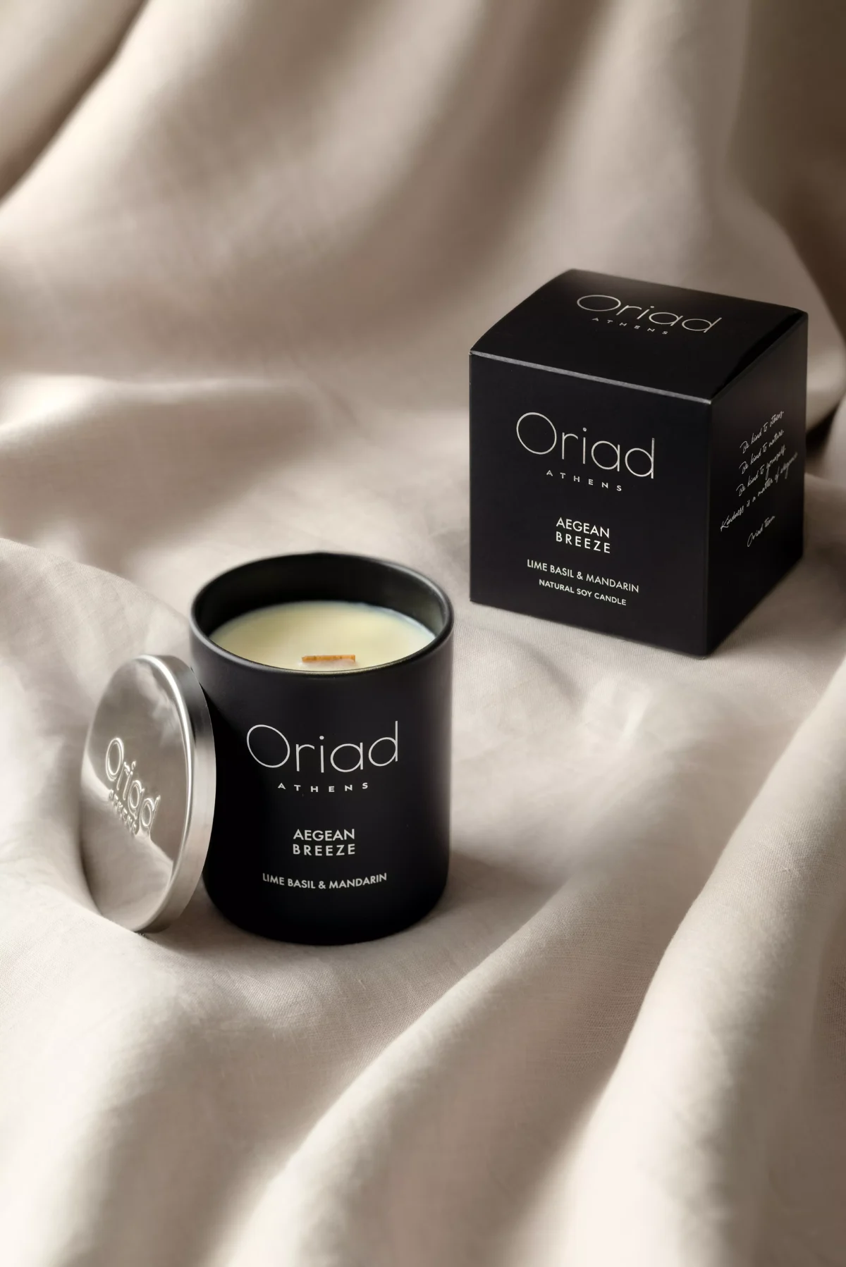 Aegean-Breeze-Candle.webp ORIAD AEGEAN BREEZE SOY CANDLE - Image 1