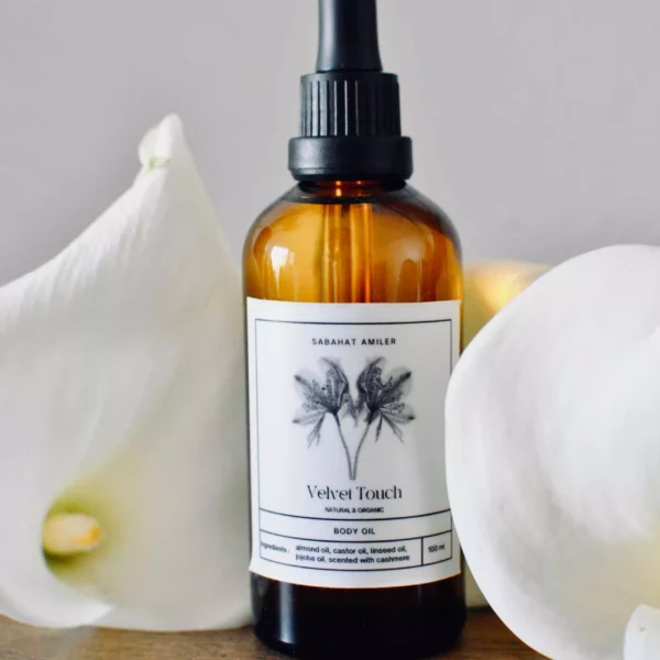 Sabahat Φυσικό Ενυδατικό Λάδι με Λινέλαιο, Jojoba & Άγριο Τριαντάφυλλο – Θρέψη & Αντιγήρανση για Ευαίσθητο Δέρμα