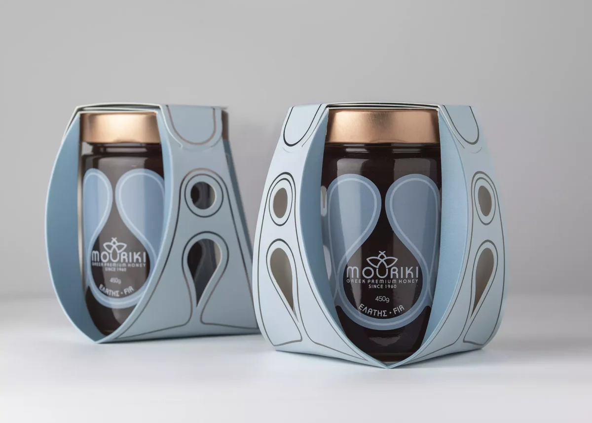 MOURIKI Μέλι Ελάτης – Πυκνόρρευστο Ελληνικό Μέλι σε Χάρτινη Πολυτελή Συσκευασία - Image 3