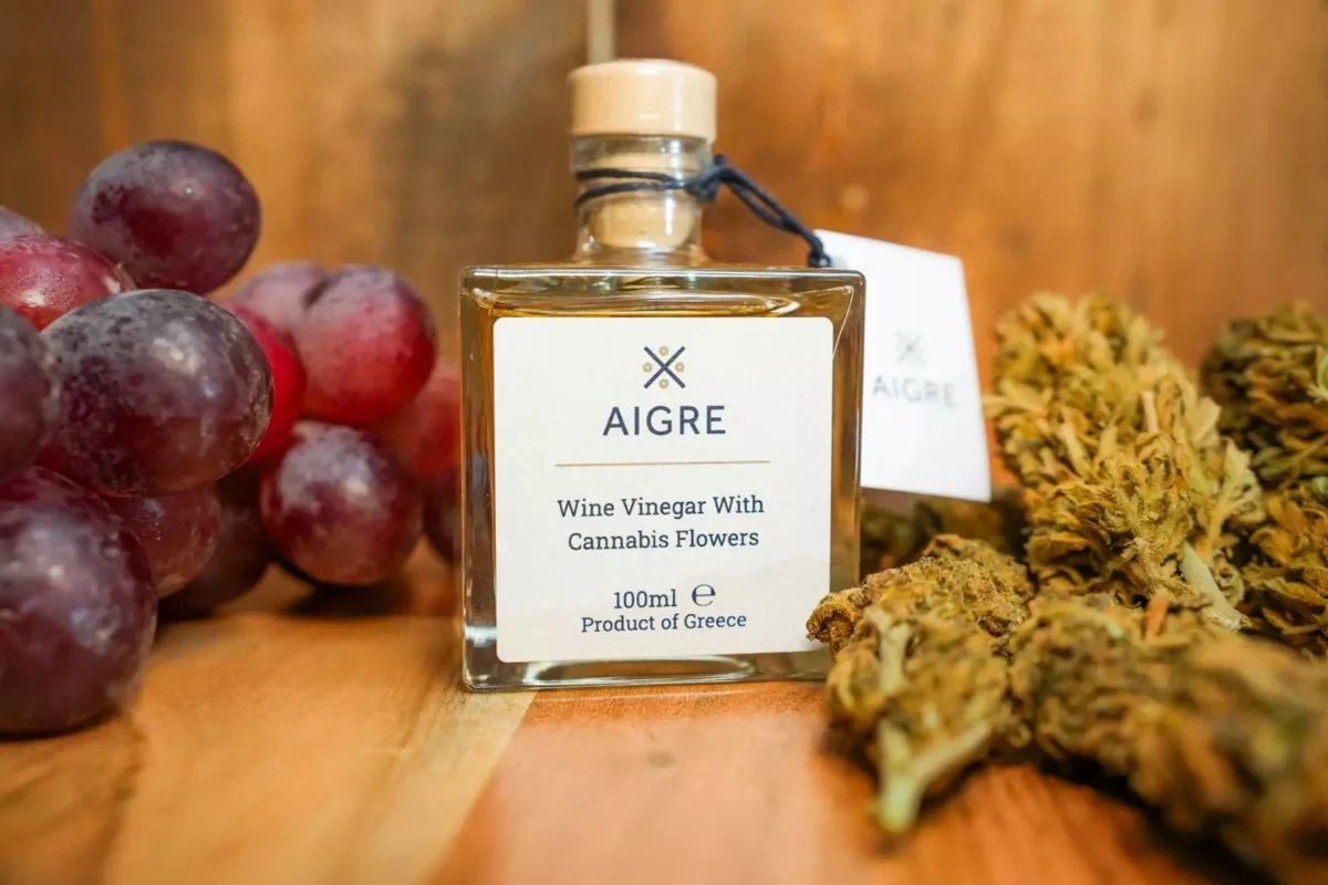 Ξίδι Οίνου με Άνθος Κάνναβης – Μοναδική Γαστρονομική Εμπειρία - Image 1