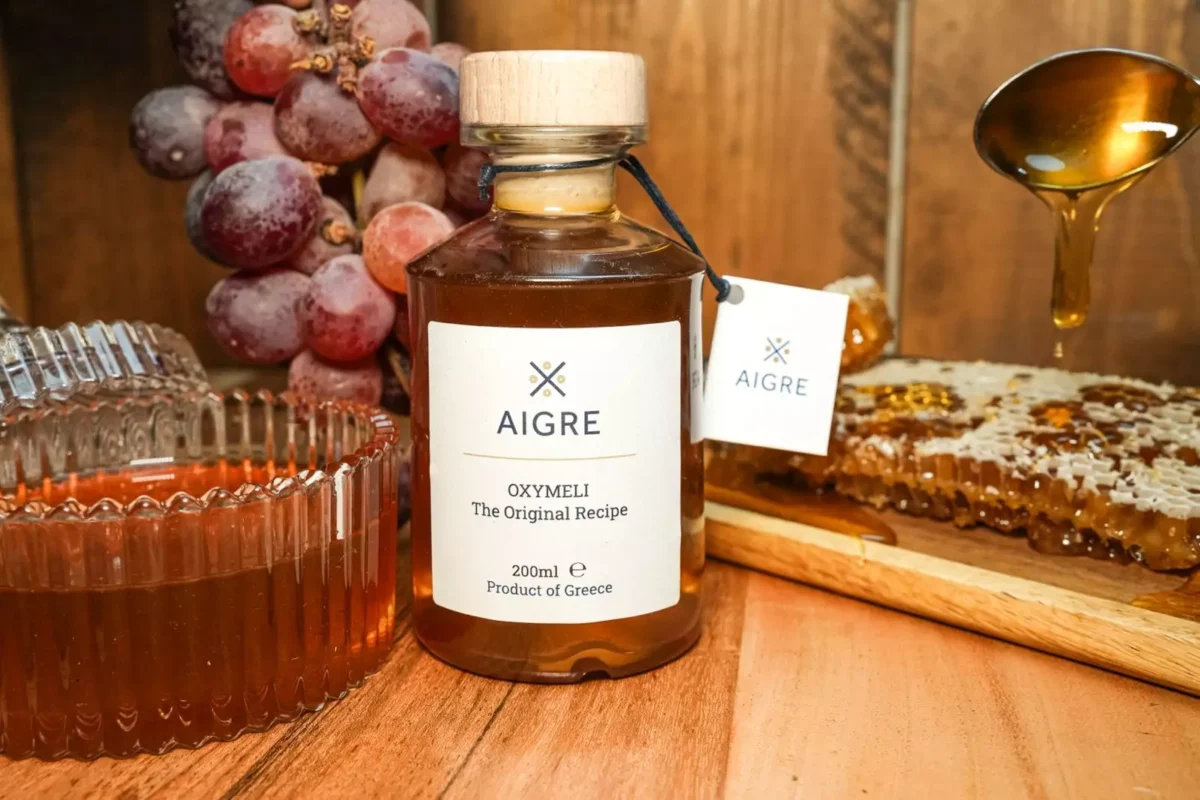 AIGRE Oxymeli – Η Αρχαία Φυσική Συνταγή Υγείας από Μέλι & Ξίδι - Image 1